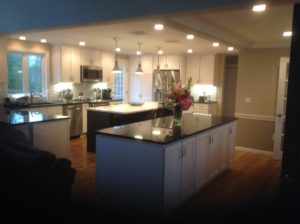 transitional kitchen