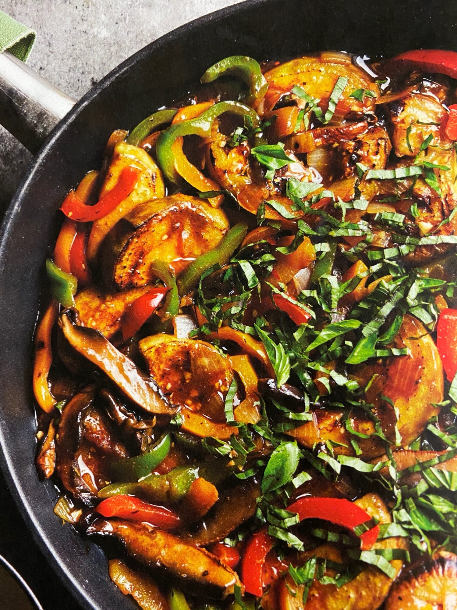 Thai Basil Eggplant Wood Palace Kitchens, Inc.